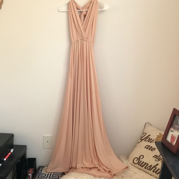 Persun Dresses & Skirts - PERSUN Long halter dress